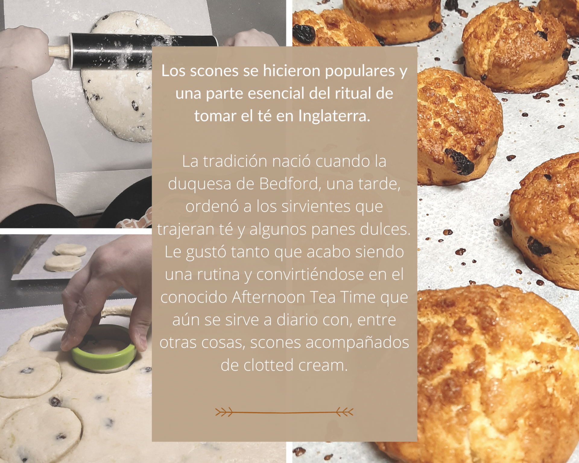 Receta: Scones de pasas y limón